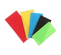 MINAOLULUS Braille stickers for blind people 5pcs tactile dot stickers with strong adhesive silicone assorted sizes enhanced tactile recognition for schools
