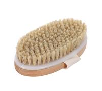 MINAOLULUS Brosse Corporelle Poils de Sanglier Coussin en Bois Naturel Masseur Portatif Multi-usage pour Stimuler le Flux Lymphatique Après, pour Femmes