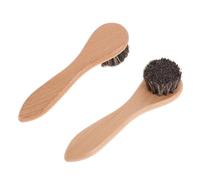 MINAOLULUS Brosse Douce pour Hamster et Cobayes 2pcs avec Manche en Bois Brosse de Massage Confortable pour Bain et Toilettage des Petits Animaux
