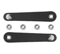 MINAOLULUS Ceinture à Soufflet en Cuir Double Couche pour Accordéon, Fixation sous Boucle 10,4 Cm, Accessoire Pratique pour Concert et Répétition, Pièces D'accordéon Compatibles