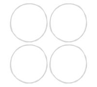 MINAOLULUS Cordes pour Ukulélé en Nylon Transparent, Lot de 4 Cordes U100, Accessoire de Remplacement pour Ukulélé, Fil Musical Solide pour Réparation D'instruments