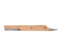 MINAOLULUS Couteau à Noix Tropicale pour Ouvrir L'œil et Couper la Noix en Acier Inoxydable et Bois, Outil Cuisine Cuisine et Boire de L'eau Fraîche