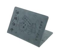 MINAOLULUS Couverture pour Certificat de Naissance Bleue 2026, Organiseur de Documents Médicaux et Cartes de Sécurité Sociale Étanche, Porte-documents de Voyage pour -né, Protection