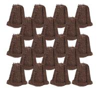 MINAOLULUS Cubes de Culture Hydroponique pour Semis et Boutures 30 Pièces | Coir et Tourbe, Aération pour Racines, Usage Maison et Multiplication des Plants