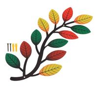 MINAOLULUS Décoration Murale en Fer de Branche Réaliste et Créative pour Extérieur et Couloir, Ensemble de 1 Pièce pour Ornement Mural Vivant