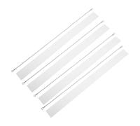 MINAOLULUS Élément Chauffant de Remplacement Contrôle Précis Température 4 Pièces Bande Chauffante en Aluminium Blanc et Grosse Durabilité pour Machine à Sceller Industrielle