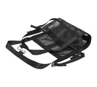 MINAOLULUS Élingue de Pesée en Filet Noir 60x40 Cm pour Petits Animaux Harnais de Pesée en Nylon Respirant Adapté pour Veaux Chèvres et Chiots Manutention Bétail et Sécurisée