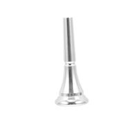 MINAOLULUS Embouchure pour Cor D'harmonie en Plaqué Argenté, Surface Lisse, Accessoire pour Instrument de Musique, Pièce Simple Résistante à L'usure, Adaptée à L'orchestre Classique