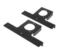 MINAOLULUS Équerres en T pour Supports de Pergola, Lot de 2 Pièces Métalliques Résistantes, Fixation Renforcée pour Poutres Extérieures, Accessoires Universels pour Pergola Adossée et Balcon