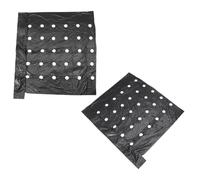 MINAOLULUS Film de Paillage PE Perforé pour Agriculture, Couverture Végétale Isolante Thermique, Lot de 2 Films 0,95X10 M, Protection Sol, Ventilation Facilitée, Évaporation, Usage Agricole