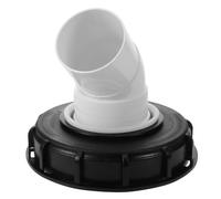 MINAOLULUS Filtre de Couvercle IBC pour Cuve d'eau de Pluie, Installation Verticale Filtration 45 Degrés, Option 3 Voies, Entretien Facile pour Usage Domestique et Professionnel