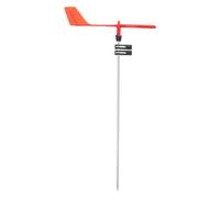 MINAOLULUS Indicateur de Direction du Vent pour Bateau, Indicateur de Vent Marin pour Voilier, Métal et Plastique, avec Pique, Résistant aux Intempéries, pour Petit Bateau et Dinghy, Usage