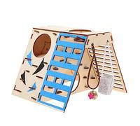 MINAOLULUS Jouet Escalade pour Hamster Maison De Fitness pour Rongeurs Terrain Aventure Jeu pour Petits Animaux Prévention De Obésité Et Amélioration De