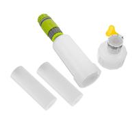 MINAOLULUS Kit Filtre à Eau pour Aquarium Petit Format, Système de Filtration Plastique Cartouche de Remplacement X2, Élimination Rapide du Chlore de l'eau du Robinet pour Poissons et