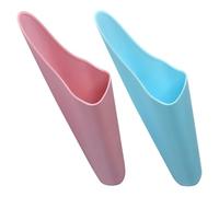 MINAOLULUS Lot de 2 Pelles de Jardin en Plastique pour Rempotage de Succulentes Embouchure Étroite, Outils Portables pour Sol en Intérieur et Bacs à Plantes