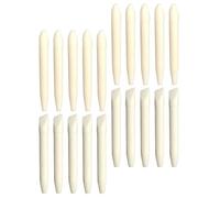 MINAOLULUS Lot de 20 Pointes de Stylo à Peinture à L'huile Multifonctionnelles, 10 Rondes 10 Biseautées, Accessoires Pratiques Compatibles Marqueurs pour Tableaux Blancs et Dessin Artistique