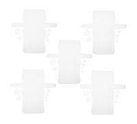 MINAOLULUS Lot De 5 Feuilles De Toile Plastique à Maille Fine Blanche 2mm pour Paquet Bandoulière, Accessoires DIY, Bricolage Créatif Et Couture, Loisirs Itinérants, Projets Artistiques Polyvalents