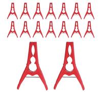 MINAOLULUS Lot de 50 Clips de Fixation de Vigne Réglables, Grand Format, en Plastique Résistant aux Intempéries, pour Support Plantes Grimpantes, Tomates, Concombres et Jardin Potager