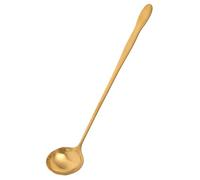 MINAOLULUS Louche à Soupe en Acier Inoxydable à Manche Long, Design Ergonomique, Prise Confortable, Ustensile de Service pour Restaurants Cuisine Maison