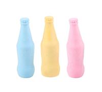 MINAOLULUS Mâcher pour Chien en TPR Bleu Ciel, Forme Bouteille Résistante, Molaire Éducatif et Nettoyant pour Animaux de Compagnie, Accessoire Anti-Ennui et Destructivité, Jeu Nettoyage