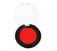MINAOLULUS Mini Tampon Encreur Rond Rouge à Base D’huile Tampon Pvc, Compact et Portable pour Usage Quotidien en Bureau et Comptabilité, Fournitures Essentielles pour Documents et Signatures