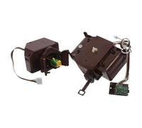 MINAOLULUS Mouvement Horloge à Quartz pour Horloge à Coucou Vintage Marron avec Musique, Appel D'oiseau et Capteur de Lumière pour Réparation DIY Toute Pièce