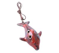 MINAOLULUS Ocarina Céramique à 6 Trous Portable, Flûte Musicale Alto en C Colorée, Instrument à Vent Léger pour Débutants et Fêtes, Outil Musical Compact et Facile à Jouer Couleur Aléatoire