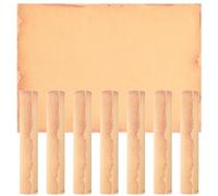 MINAOLULUS Papier à Lettres Vintage en Kraft Orange 8 Feuilles A5 pour Écriture et Impression Décorative, Papier à Lettres Multi-Usage pour Invitations et Correspondance