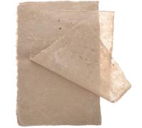 MINAOLULUS Papier de Riz Xuan Semi-traité 25 Feuilles 45x30 Cm Papier à Dessin Chinois pour Calligraphie Débutants Entraînement et Peinture Bordure Effet Vintage