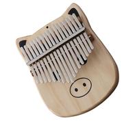 MINAOLULUS Piano à Pouces Kalimba 17 Touches de Cochon Dessin Animé, Instrument de Musique Portable pour Débutants, Piano à Doigts Pratique et Compact, pour Apprentissage et Voyage