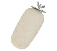 MINAOLULUS Pierre à Broyer en Calcium pour Hamster, Écureuil et Perroquet - Plate-Forme Rectangulaire de Meulage Dentaire, à Mâcher Naturel pour Petits Animaux, Soin des Dents et Gencives, 1