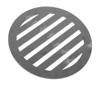 MINAOLULUS Plaque Chauffante en Fer 145 Mm Épaisseur 3 Mm pour Barbecue à Charbon de Bois, Grille de Remplacement en Fonte pour Cuisson en Plein Air, Accessoire Barbecue pour Camping