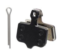 MINAOLULUS Plaquettes de Frein Demi-Plaque pour VTT à Freins à Disque, Matériau PE Noir, Silencieuses Période de Rodage Réduite, Accessoire Vélo Performant
