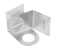 MINAOLULUS Porte-Flacons de Gel Bain Mural 2 Pièces Crochets pour Rangement Pratique Salle de Bain et Toilettes