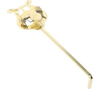 MINAOLULUS Porte-partitions Trompette en Métal Doré, Clip de Note de Musique Léger et Portable, Accessoire Lyre Trompette pour Concerts et Entraînements, Pince pour Partition Instrument