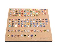 MINAOLULUS Punaise Drapeau 291 Pièces pour Tableau en Liège Motifs Pays du Monde Décoration Bureau Maison