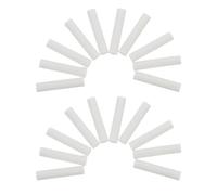 MINAOLULUS Recharges de Gomme Blanche pour Porte-mines 5 X 25 Mm, 60 Pcs, Gomme Effaçable Cylindrique pour Dessin Artistique, Fournitures de Bureau et Scolaire, Correction Précise