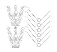 MINAOLULUS Ressorts en Acier Inoxydable de V pour Sécateurs Lot de 20 Ressorts de Remplacement pour Outils de Jardinage Compatibles Cisailles à Élagueur Accessoires pour Élagage et Taille