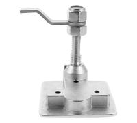 MINAOLULUS Serrure INOX Bateau en Acier Inoxydable Argenté pour Compartiments Marins Loquet à Came Affleurant et Design de Pont Sécurisé, pour Yachts et Trappes de Bateau