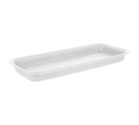 MINAOLULUS Soucoupe Rectangulaire en Plastique Crème 580 pour Pots de Fleurs, Plateau D'égouttage Solide, Support Étagère Intérieur et Extérieur, Base Stable pour Jardinière D’intérieur
