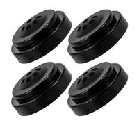 MINAOLULUS Support de Mât de Drapeau Mini 4Pcs 8 Trous Plastique pour Décoration de Table et Usage Extérieur Portable