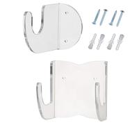 MINAOLULUS Support Mural pour Guitare et Basse en Acrylique Transparent, Crochet Suspendre pour Guitare Acoustique, Électrique et Classique - Solution Rangement Murale Pratique