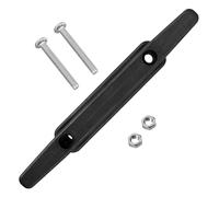 MINAOLULUS Taquet D'amarrage en Plastique et Acier Inoxydable pour Bateau Anti-Usure, Verrouille Fermement la Corde 1 Set pour Décoration de Plage et Bâches