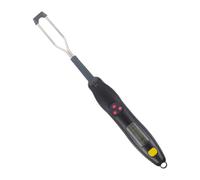 MINAOLULUS Thermomètre de Cuisson Électronique pour Barbecue, Fourchette à Viande en Acier Inoxydable, Indicateur de Chaleur sans Fil, Outil de Grillade Extérieur pour Cuisson Précise