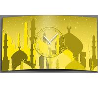 minaret des 1001 nuits Horloge murale design moderne horloge murale silencieuse sans tic-tac dixtime 3D-0157