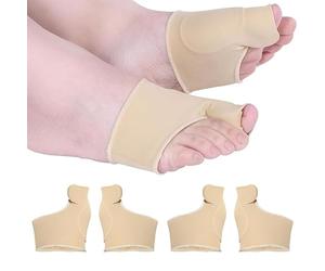 Minasa Hallux Valgus Correcteur Orthopédique Hallux Valgus Chaussettes avec Séparateur d'orteils et Bandage pour Correction et Protection Efficace - Unisexe