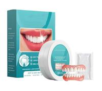 Minceetbien Silicone Reline Denture Set, Minceetbien Dentures,Adjustable Snap-in Dentur s, Silicone Dentur Reline Kit for Instant Smile Restoration (1pcs)