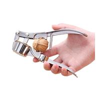 Mincer À L'ail - Broyeur À L'ail Pour La Cuisine | Crèche Gingembre En Acier Inoxydable Avec Brosse De Nettoyage, Gadgets De Cuisine 5 En 1, Cracker Noix De Noix De Pécan Pour Gingembr