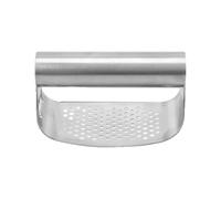 Mincer À L'ail - Rocker De Presse | Presse À L'ail En Acier Inoxydable | Cutter Manuel Mincer Crusher | Équipement De Râpe Cycle Rapide Avec Poignée Ergonomique Pour Le Barbecue Hotpot Fryad