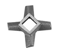 Fdit Minceur Couteau de Remplacement Cutter pour Meuleuses en Forme de Croix Professionnel en Acier Inoxydable Cuisine Alimentaire Meat Lame(5#)